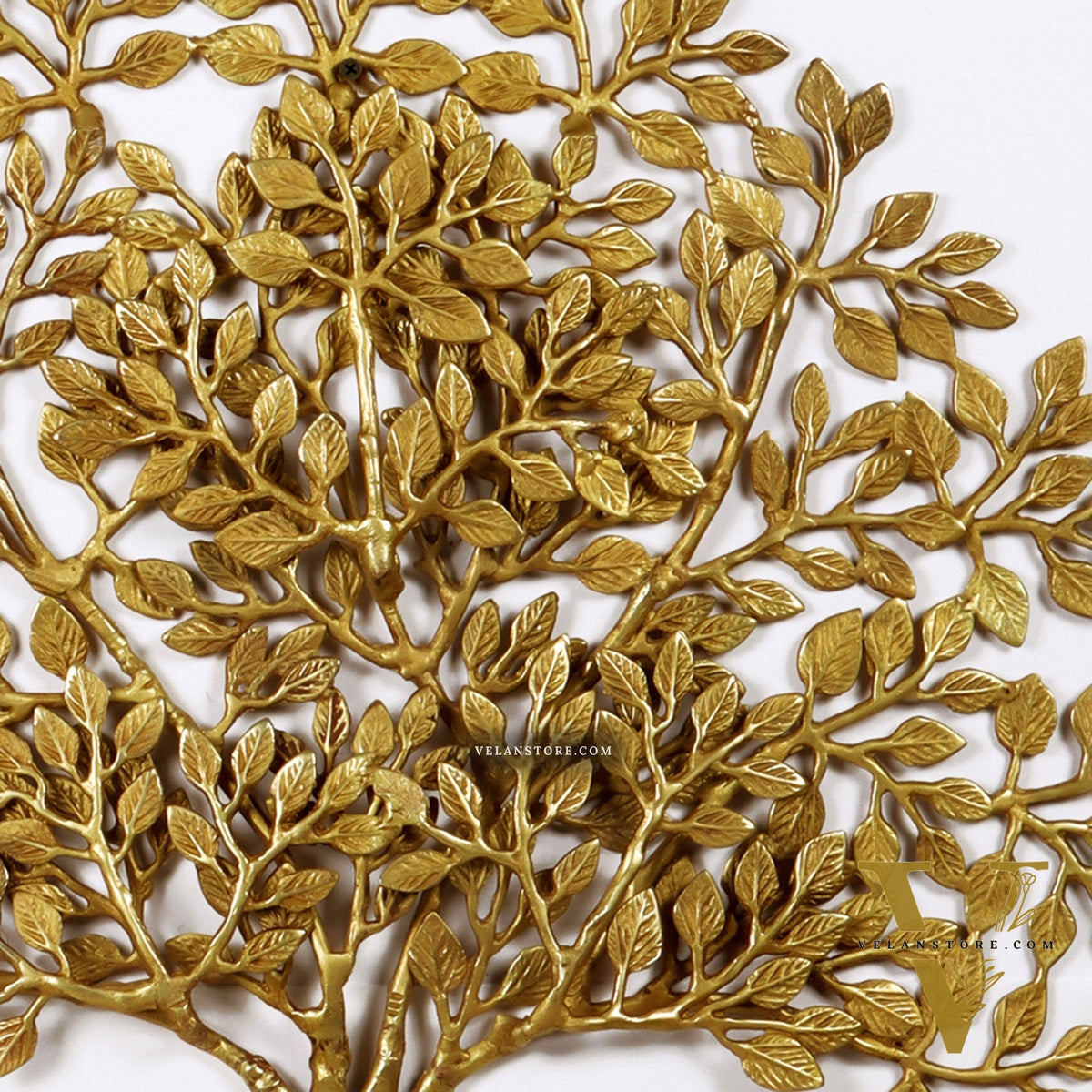 Pure Brass Superfine Wall Hanging Kalpavriksha Bodhi Tree 23"