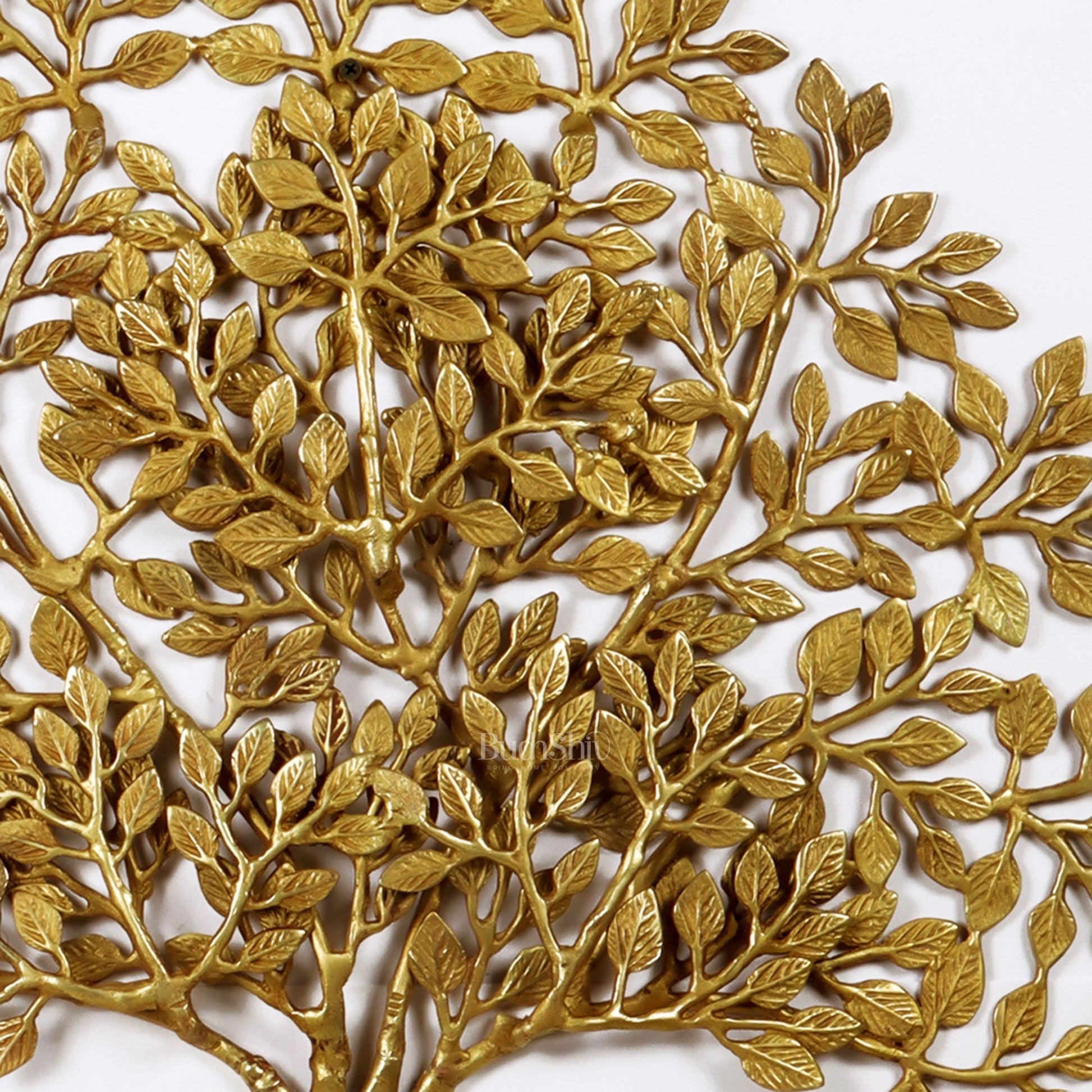 Pure Brass Superfine Wall Hanging Kalpavriksha Bodhi Tree 23"