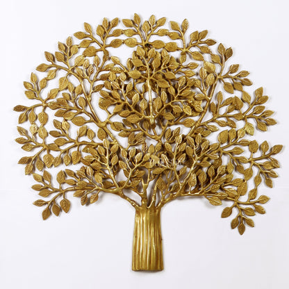 Pure Brass Superfine Wall Hanging Kalpavriksha Bodhi Tree 23"