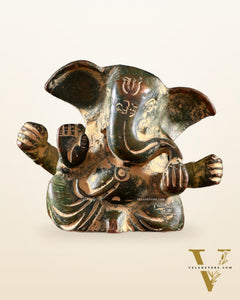 Pure Brass Tiny Appu Ganesha Miniature Idol – 2.5 " sandfinish