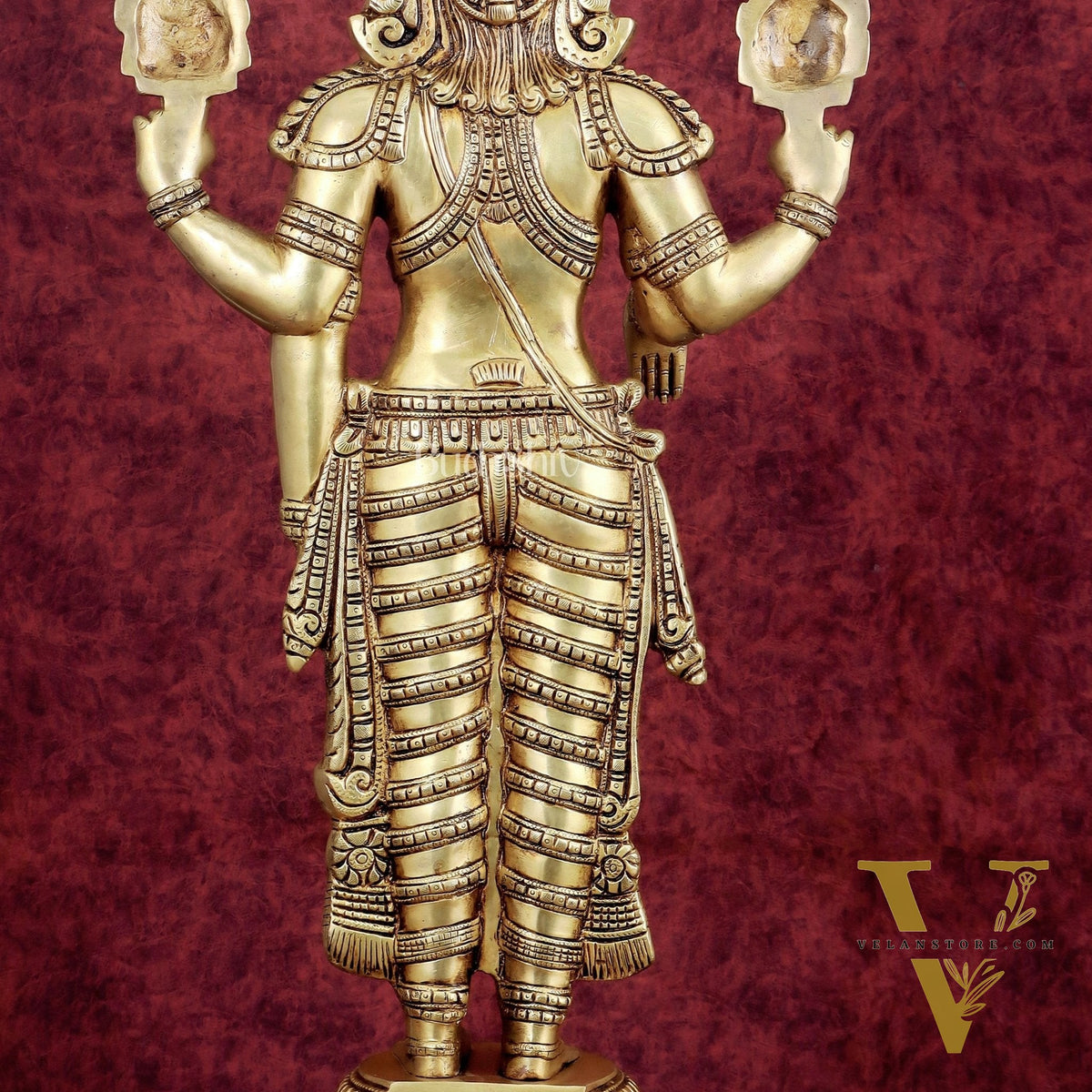Pure Brass Tirupati Balaji Idol 33"