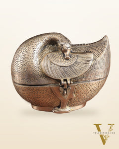 Pure Brass Unique Duck-Shaped Multipurpose Storage Box – Elegant Home Décor