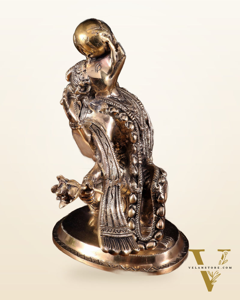 Pure Brass Varaha Avatar of Lord Vishnu | Lifting Earth |13”