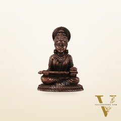 Pure Copper Annapurna/Annapoorna Ma Idol - 2 Inch