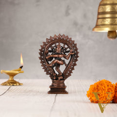 Pure Copper Nataraja idol Vigaraha - 4.5"