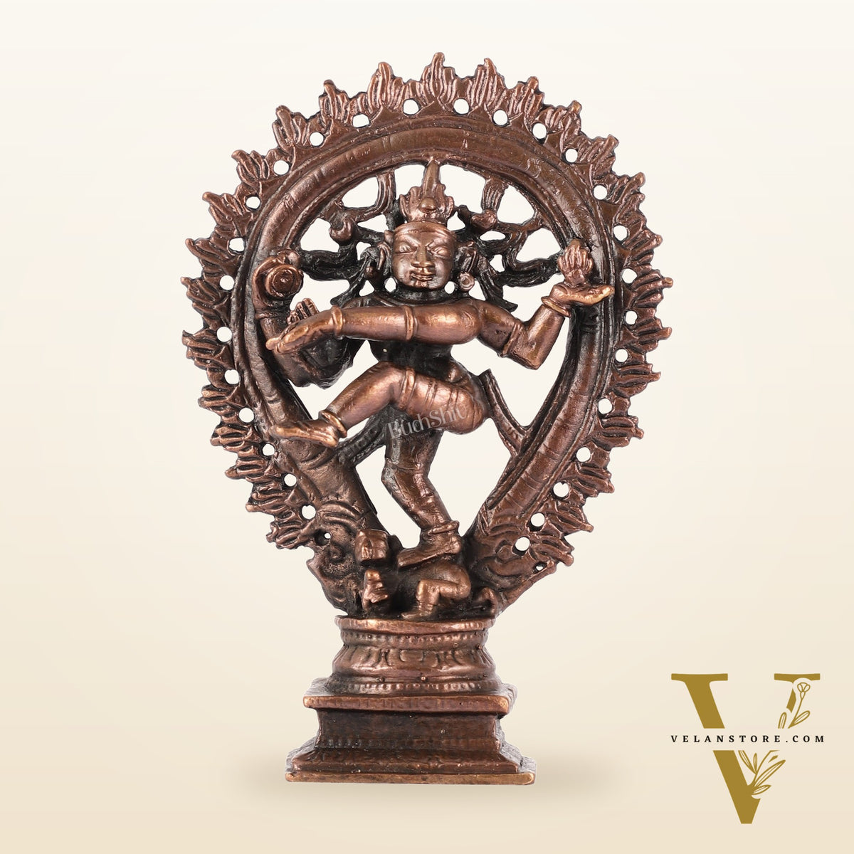 Pure Copper Nataraja idol Vigaraha - 4.5"