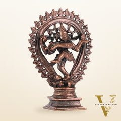 Pure Copper Nataraja idol Vigaraha - 4.5"