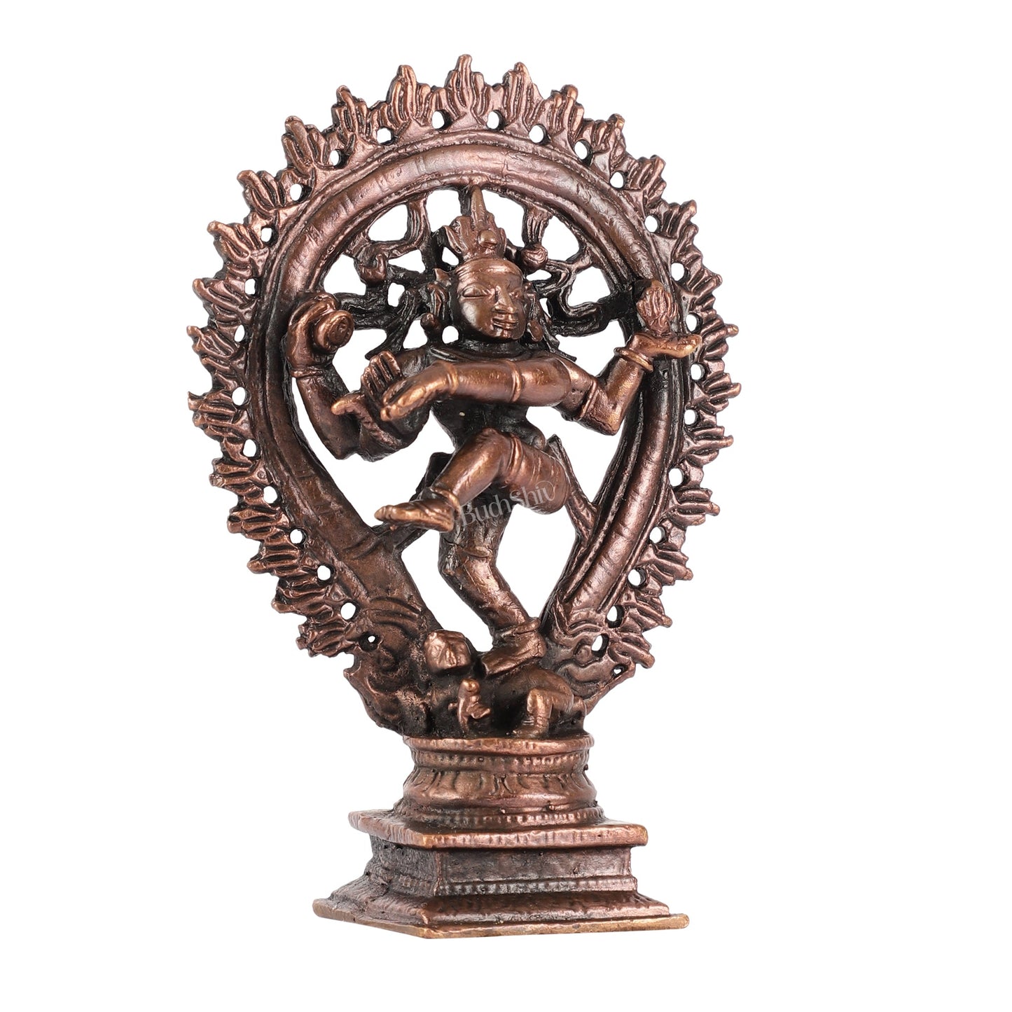 Pure Copper Nataraja idol Vigaraha - 4.5"