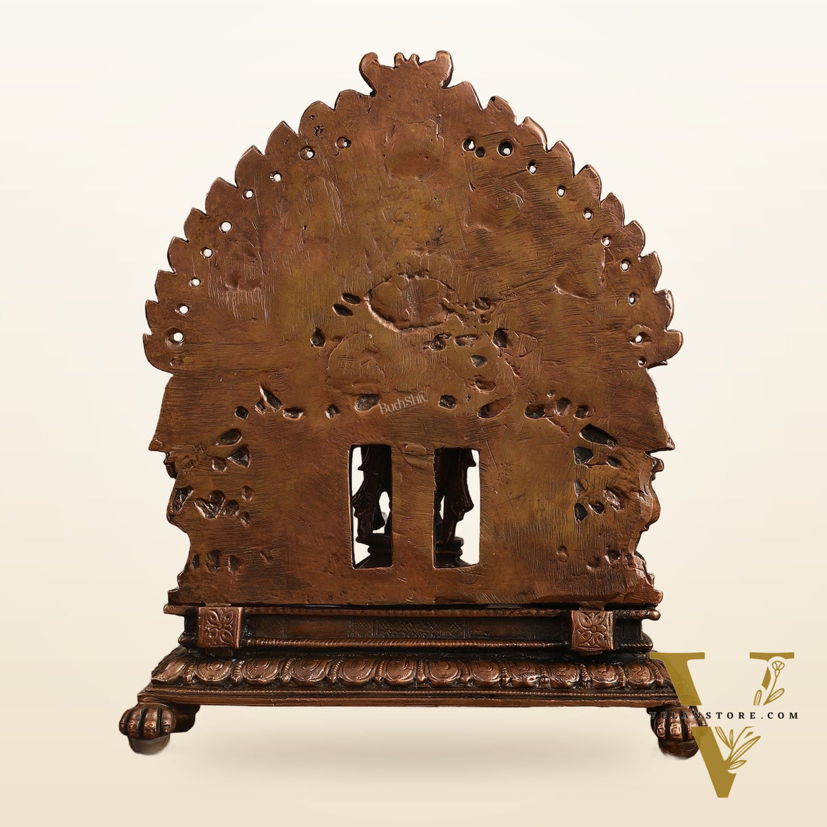 Pure Copper Ram Darbar Idol - 7 in Height