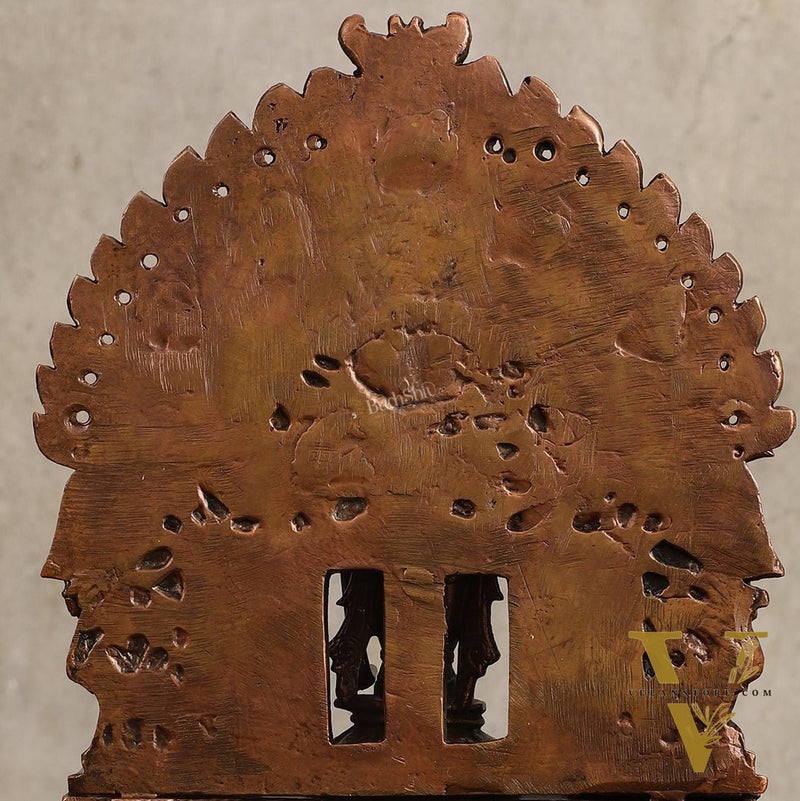Pure Copper Ram Darbar Idol - 7 in Height