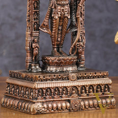 Pure Copper Ram Lalla Idol 7 inch