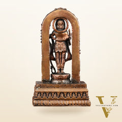 Pure Copper Ram Lalla Idol 7 inch