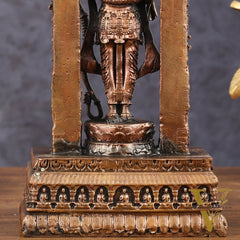 Pure Copper Ram Lalla Idol 7 inch