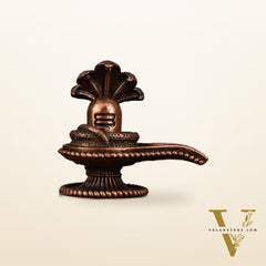 Pure Copper Shivling | 2 Inch Height