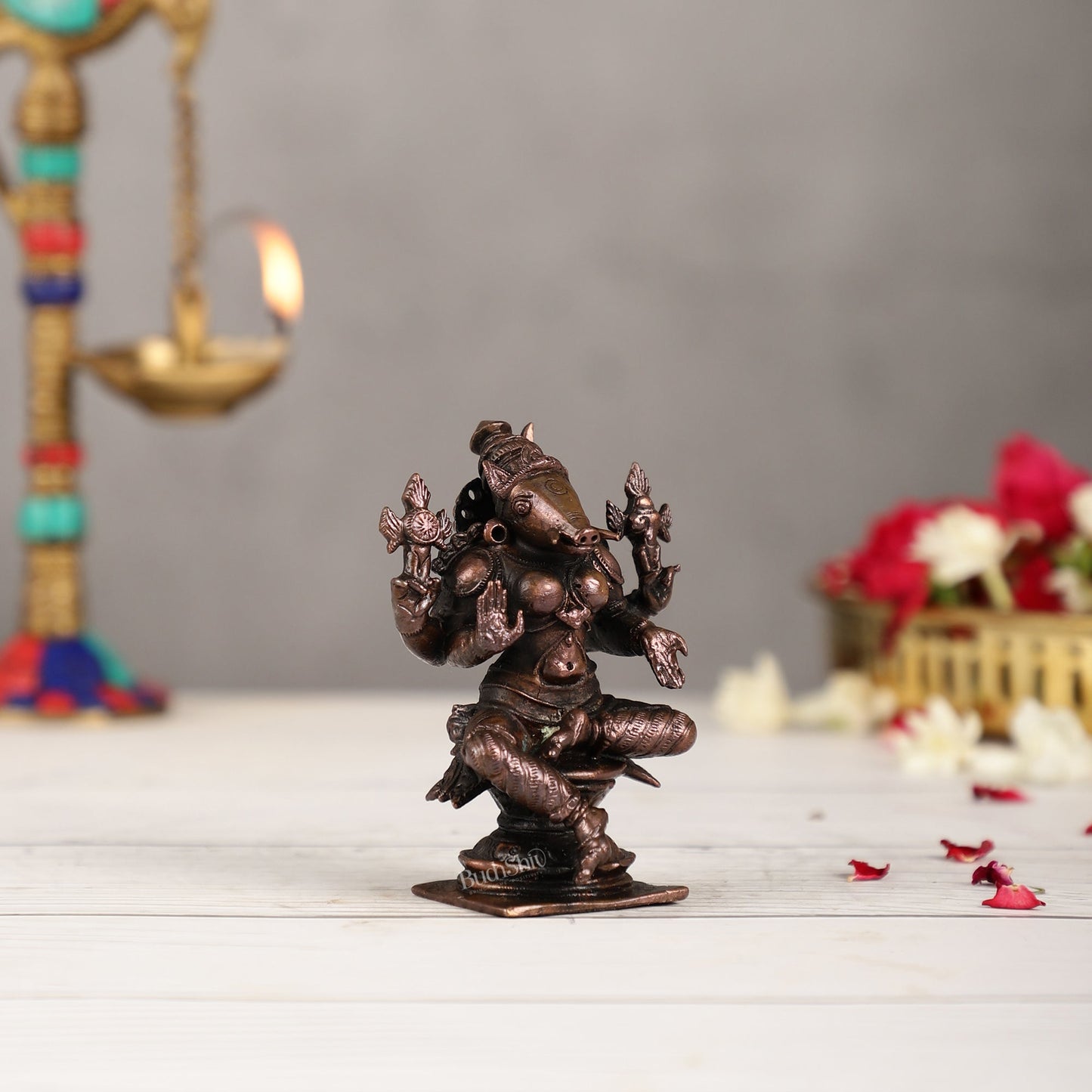 Pure Copper Varahi Amman Idol | Height 3.5 inch |
