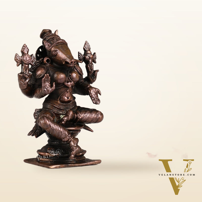 Pure Copper Varahi Amman Idol | Height 3.5 inch |