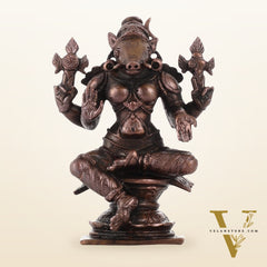 Pure Copper Varahi Amman Idol | Height 3.5 inch |