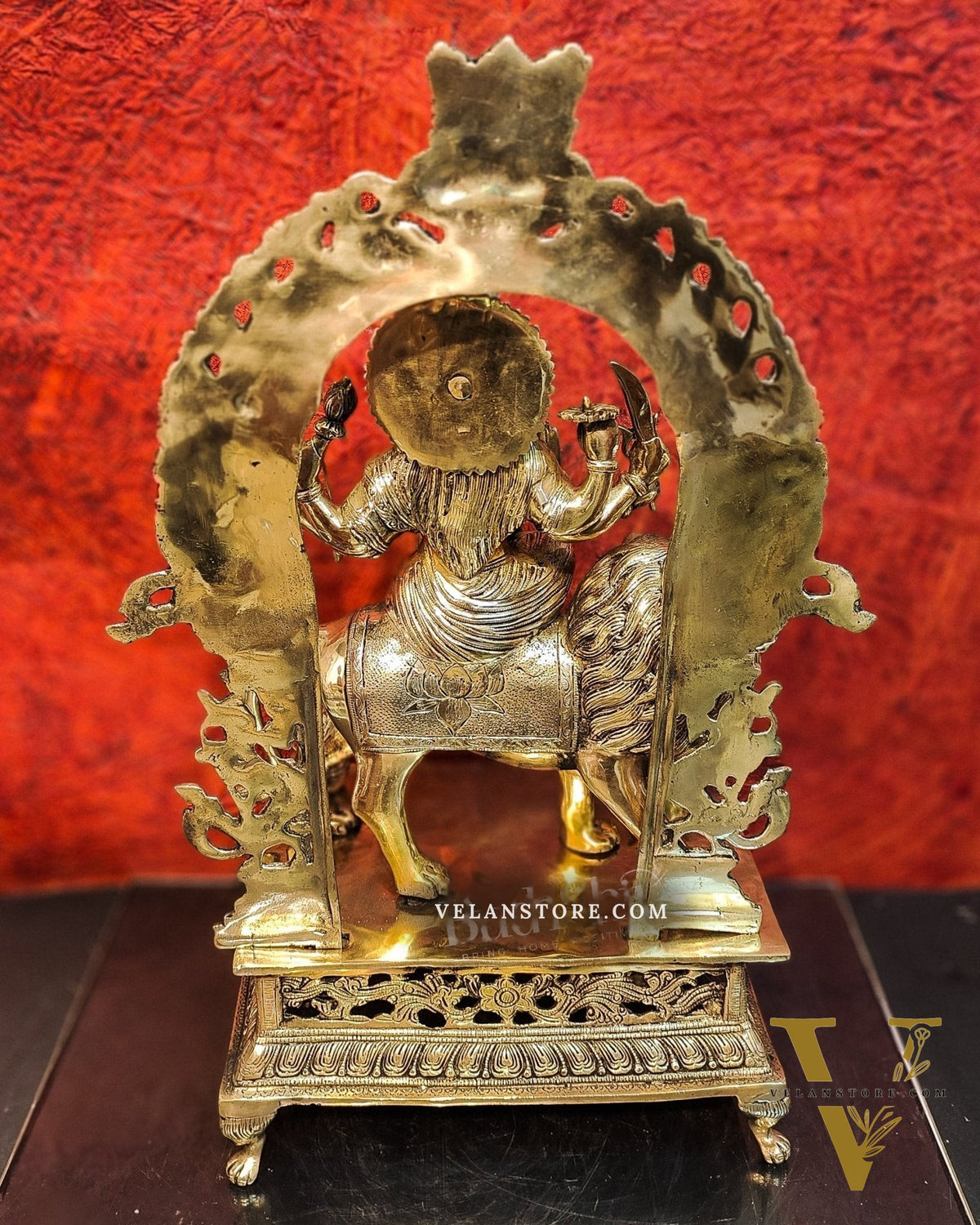 Pure Superfine Brass Handcrafted Goddess Durga Statue 26 inch