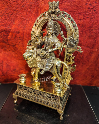 Pure Superfine Brass Handcrafted Goddess Durga Statue 26 inch