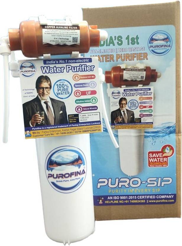 Purofina Puro-sip3 Gravity Based Water Purifier-4