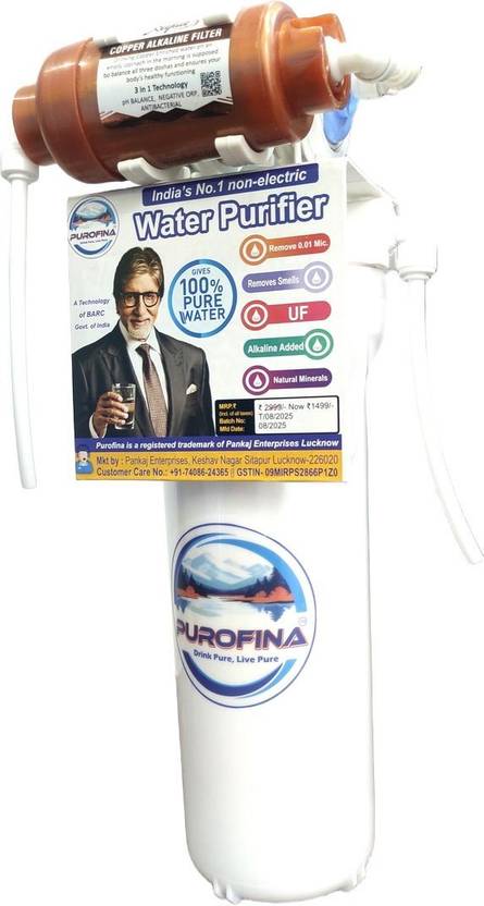 Purofina Puro-sip3 Gravity Based Water Purifier-2