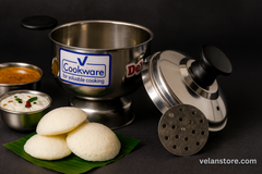 Vcookware Puttu maker use with Pressure Cooker Stainless-1