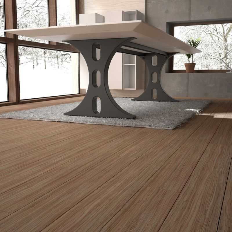 MS Powder C-Shape Coated Metal Table Legs | Industrial Legs Design for Desks & Tables
