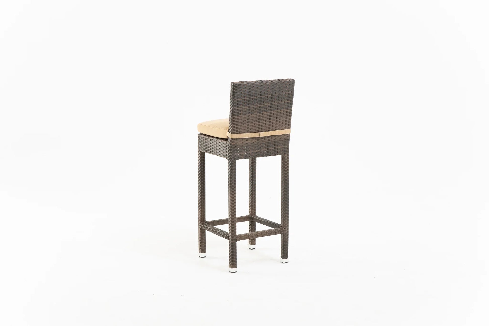 Sauceda Outdoor Patio Bar Sets 2 Chairs and 1 Table (Brown)