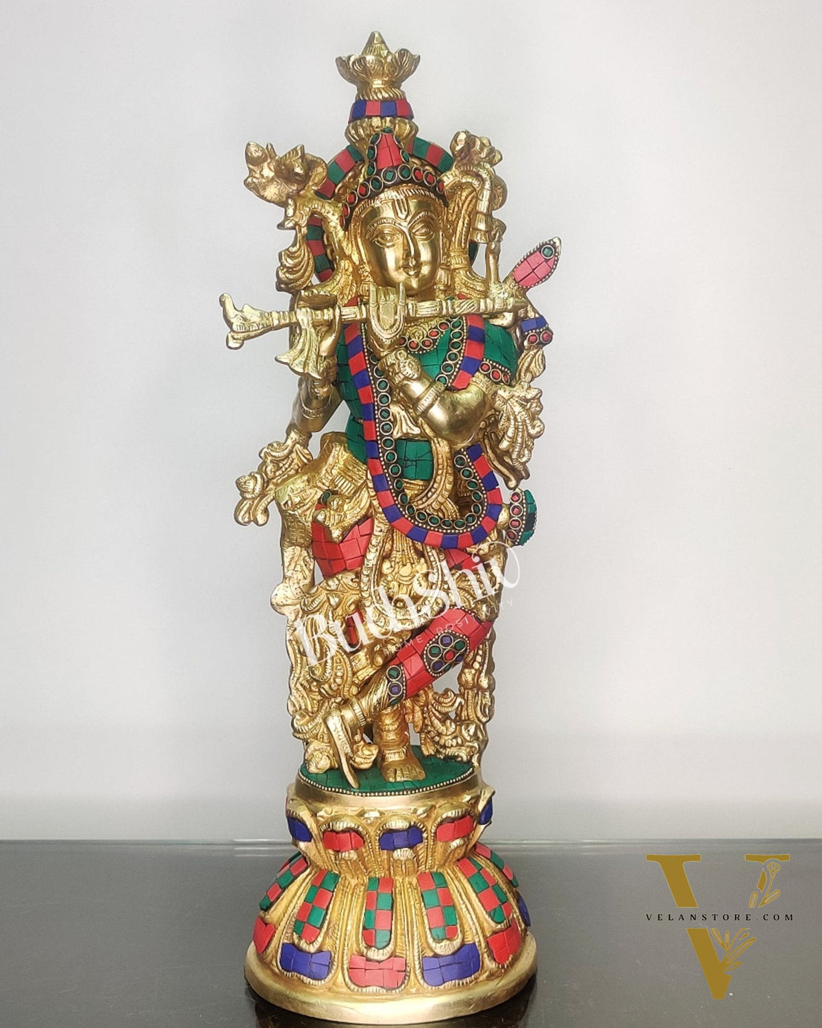 Radha Krishna Brass idols 18 inch