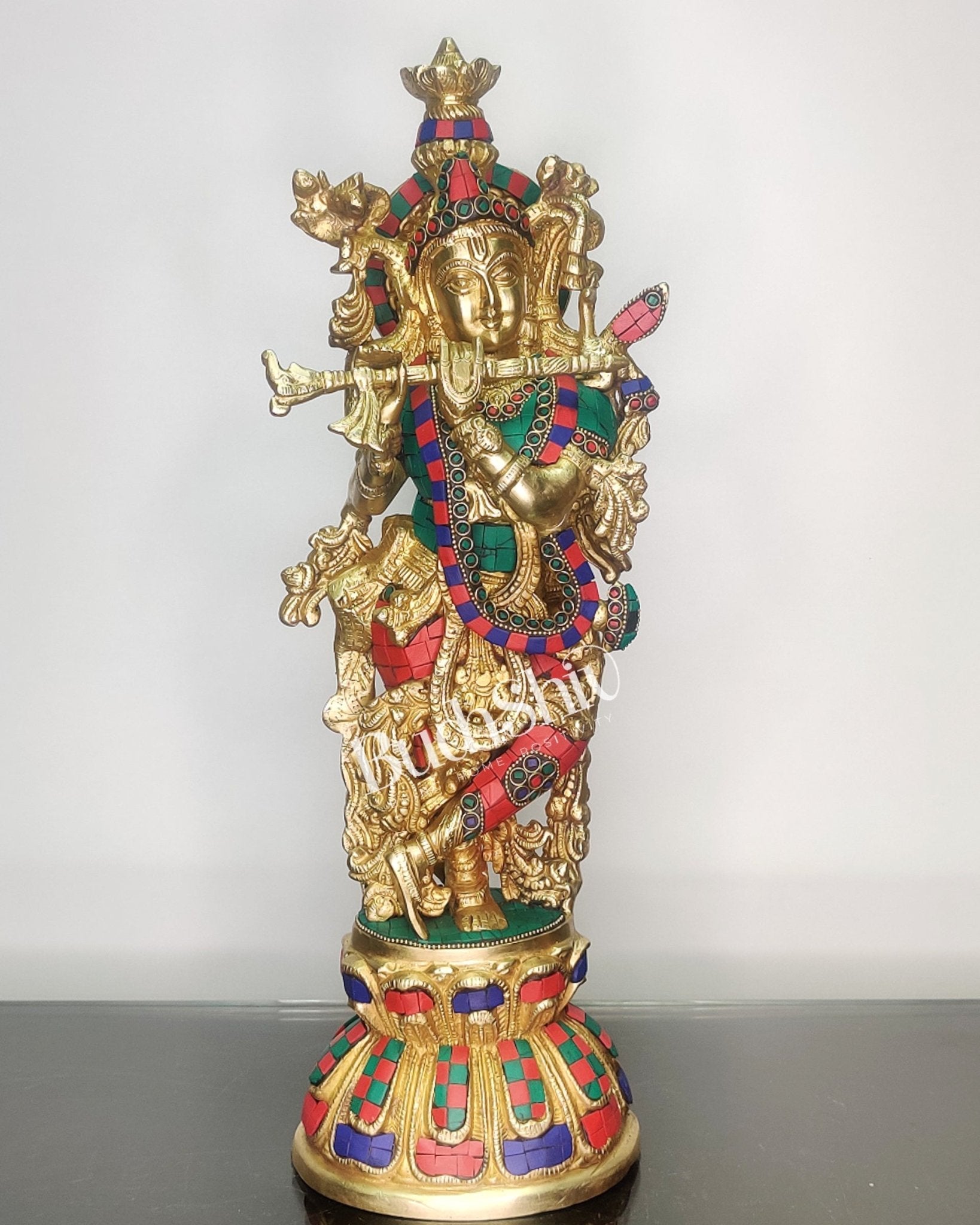 Radha Krishna Brass idols 18 inch