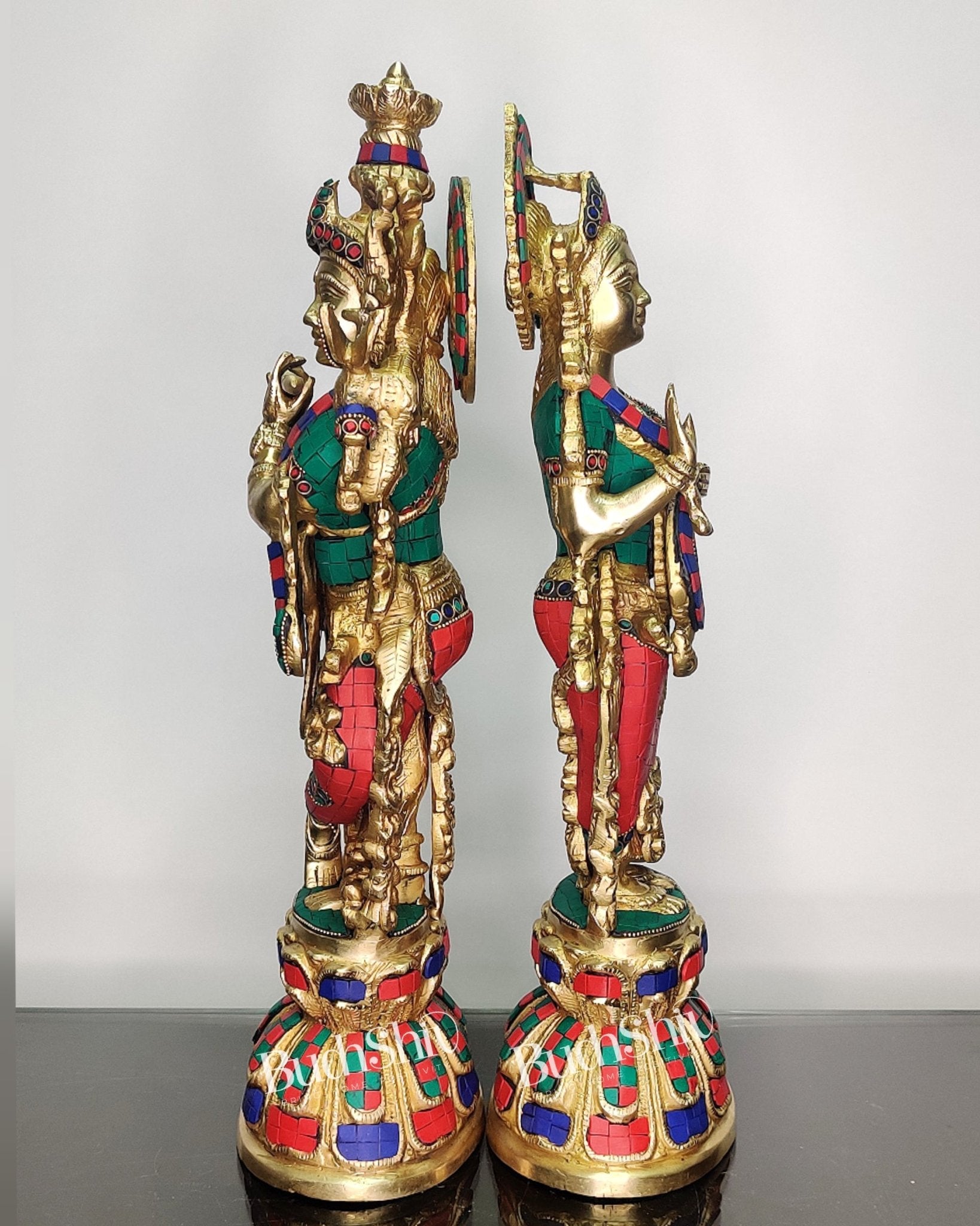 Radha Krishna Brass idols 18 inch