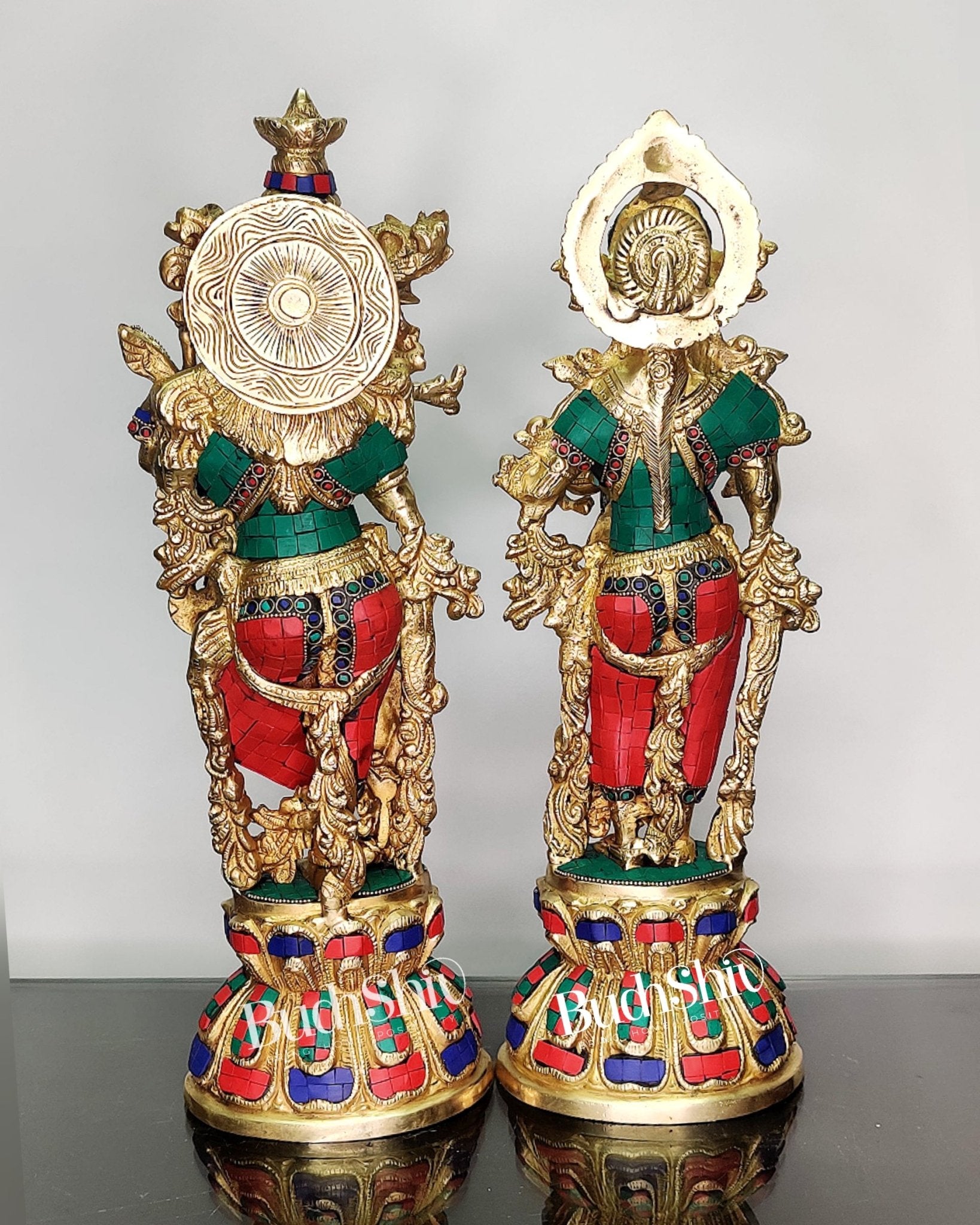 Radha Krishna Brass idols 18 inch