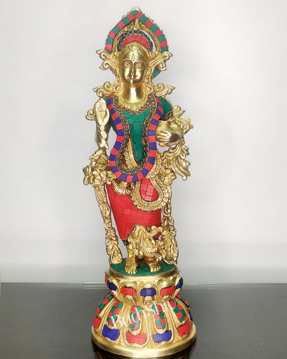 Radha Krishna Brass idols 18 inch