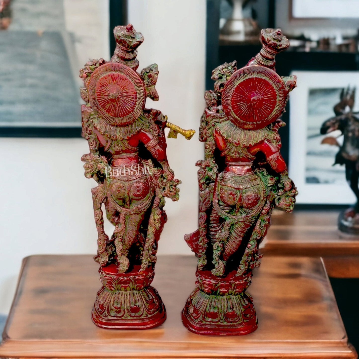 Radha Krishna Brass idols 29 inches