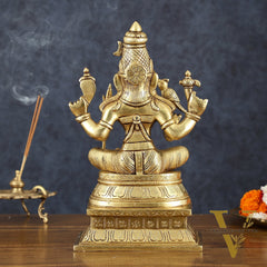 Rajarajeshwari Lalita Devi, Kamakshi, Brass idol 12"
