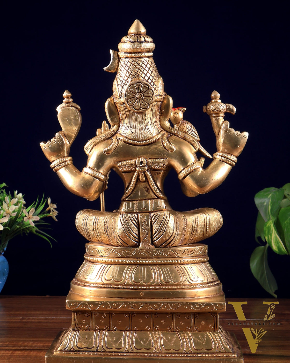 Rajarajeshwari Lalita Devi, Kamakshi, Brass idol 12"