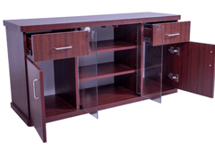 Half LED TV Stand - Stylish & Durable Home Entertainment Solution-2