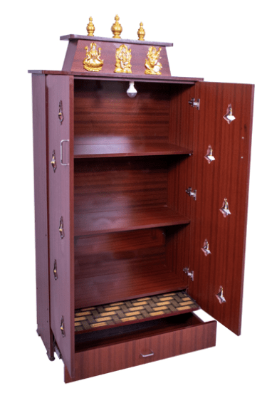 அழகான 5x3 பூஜை ஸ்டாண்ட் - வீட்டு வழிபாட்டிற்கு ஏற்றது