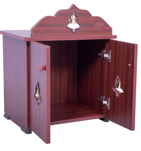 Beautiful 1 1/2x1 POOJA STAND - Perfect for Home Decor & Worship-3
