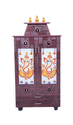 4ft Gold-Plated Pooja Stand - Perfect for Home Worship!-3