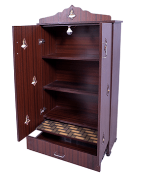 அழகான 4x2 1/2 பூஜா ஸ்டாண்ட் - வீட்டு வழிபாட்டிற்கு ஏற்றது