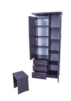 Modern Dressing Table with F-Frame Design - Perfect for Bedroom Organization-2