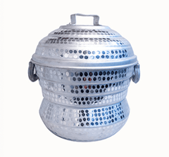 ALUMINIUM IDLI PANAI 50 KUZHI IDLY POT-1