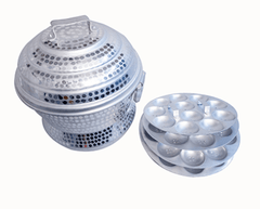 ALUMINIUM IDLI PANAI 50 KUZHI IDLY POT-2