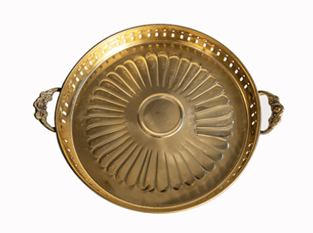 BRASS PLATE GLOBAL-2