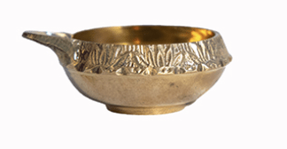 BRASS KUBEERAN VILAKKU