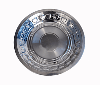 एसएस प्लेट गुरुदेव (3 का सेट) 19.5X19.5X2.5