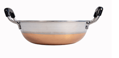 SS COPPER BASE KADAI SOWBAGHYA-1