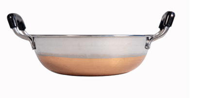 SS COPPER BASE KADAI SOWBAGHYA