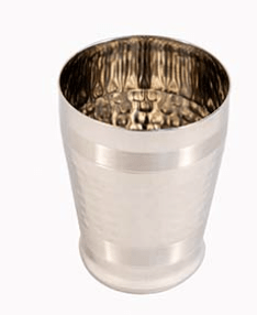 SS TUMBLER MAYUR(Set of 6) 7X5.5X9.9